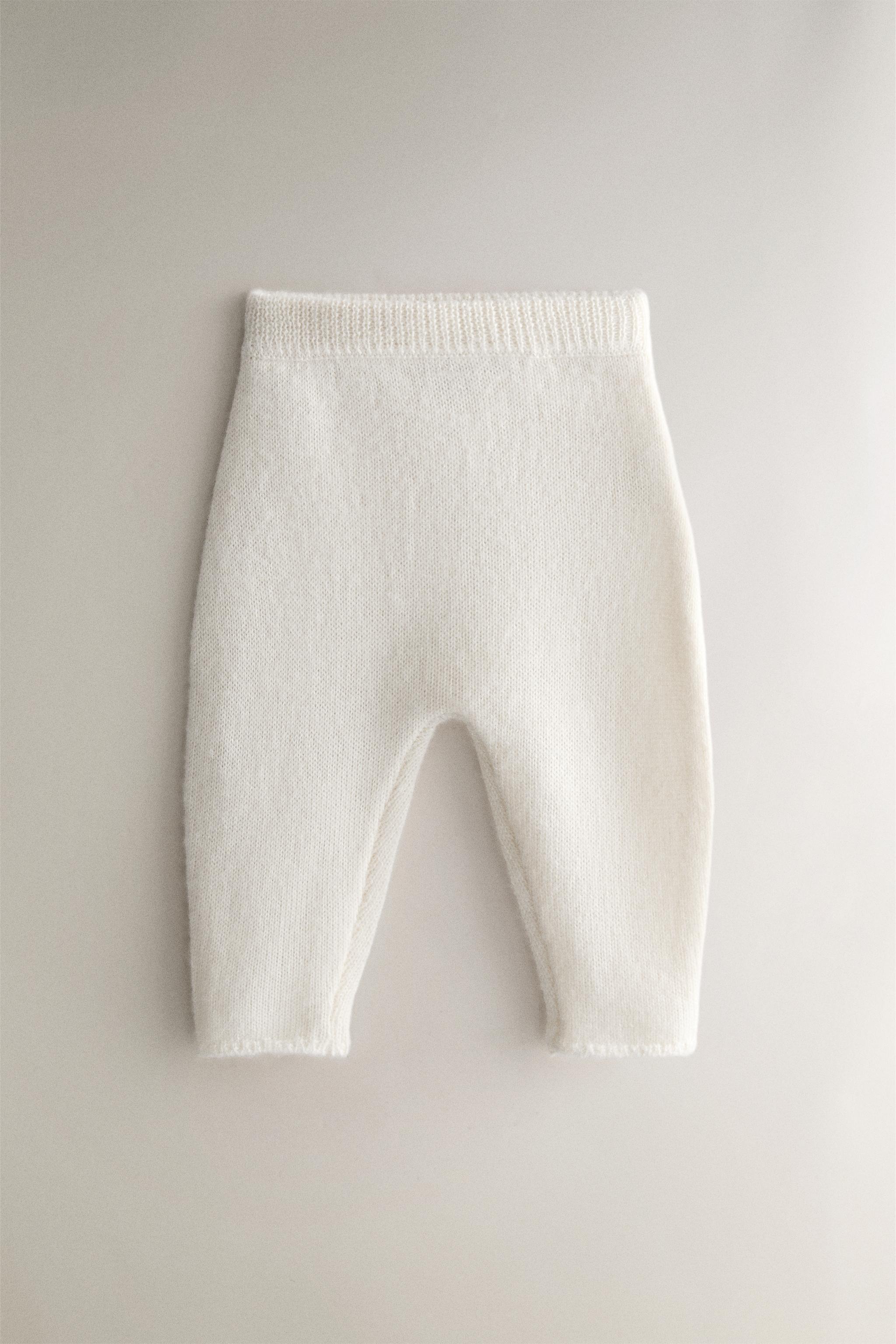 BABY ALPACA FOOTED LEGGINGS